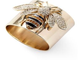 Foto van Sieraden luxury exquisite bee shape inlaid zircon ring for women fashion wild wedding party cocktail
