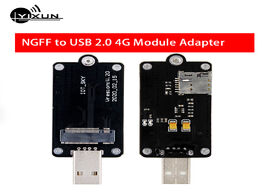 Foto van Beveiliging en bescherming m.2 ngff to usb 4g module adapter development board with nano sim slot fo