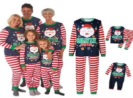 Foto van Baby peuter benodigdheden 2020 christmas santa claus family matching pajamas aduls kids clothing set