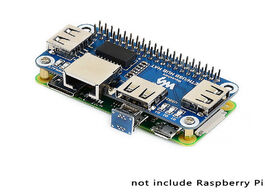 Computer raspberry pi usb to ethernet rj45 network port hub splitter 3 ports 5v hat for 4 model b 3b