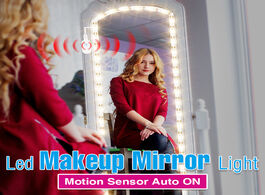 Foto van Lampen verlichting smart sensor led makeup light 3m 4m 5m flexible tape waterproof vanity mirror lig