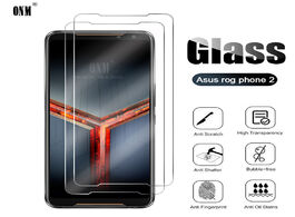 Foto van Telefoon accessoires 2pcs tempered glass for asus rog phone ii 2 screen protector zs660kl protective
