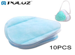 Foto van Beveiliging en bescherming 10 pcs replaceable mask filter cotton pads for hamtod s9 self suction fil