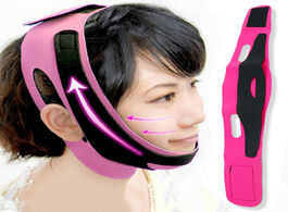Foto van Schoonheid gezondheid 1pc double chin face bandage slim lift up anti wrinkle mask strap band v line 