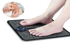 Foto van Schoonheid gezondheid electric ems foot massager pad feet muscle stimulator leg reshaping massage ma