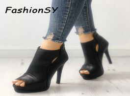 Foto van Schoenen women pumps new spring fall office shoes breathable hollow out square heel boots woman plat