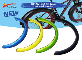 Foto van Sport en spel js4.0 fat tire bike fender set for 20inch 4.0 snow beach bicycle mudguards accessories