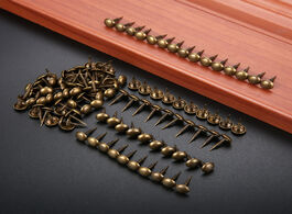 Foto van Bevestigingsmaterialen 500pcs 8 15mm antique bronze upholstery nails jewelry wood box crafts door so