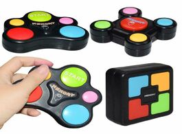 Foto van Speelgoed children puzzle memory game console led light sound interactive toy training hand brain co