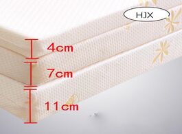Foto van Meubels hjx 100 memory foam mattress foldable slow rebound tatami cotton cover bedspreads king queen