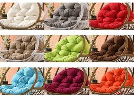 Foto van Meubels home chair cushion polyester fabric and soft cotton filling rattan swing chairs hanging furn