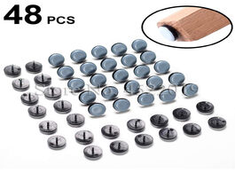 Foto van Bevestigingsmaterialen 48pcs furniture glide nail on plastic slider pad floor protector for wooden l