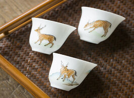 Foto van Huis inrichting ceramic whiteware tea set sweet white teacup fresh kung fu small cup single product 