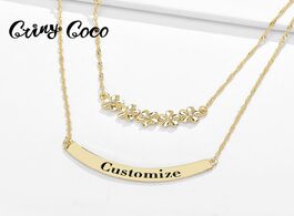 Foto van Sieraden cring coco multilayer customize name necklaces for women hawaii personalized jewelry gold p