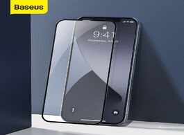 Foto van Telefoon accessoires baseus 2pcs 0.23mm tempered glass for iphone 12 mini full cover screen protecto