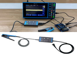 Foto van Gereedschap bnc port current probe wide use clamp 10a 100a oscilloscope accessory usb powered dc tes