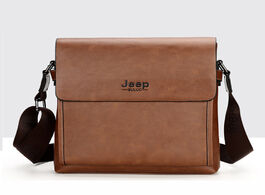 Foto van Tassen men s genuine leather shoulder messenger bag for casual short trip sling bags man crossbody p