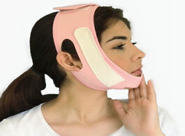 Foto van Schoonheid gezondheid face slimming strap for women facial tool v line lifting band sculpt bandage m