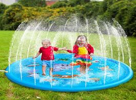 Foto van Beveiliging en bescherming summer kids outdoor water game mat activity toddlers baby pool swimming s