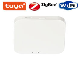 Foto van Beveiliging en bescherming tuya zigbee gateway hub smart home device support add app light control 3
