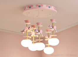 Foto van Lampen verlichting modern children s room resin pendant light girl princess bedroom hanging creative