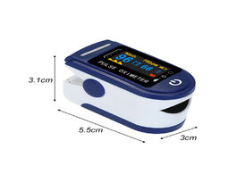 Foto van Schoonheid gezondheid health spo2 pr heart rate monitor medical digital fingertip pulse oximeter fin