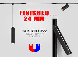Foto van Lampen verlichting mini scon new arrival 24v ra98 magnetic lamp series for 24mm track rails