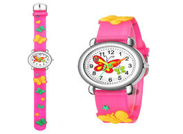 Foto van Horloge kids watches cute cartoon watchs delicate silicone band watch reloj ni o boys girls christma