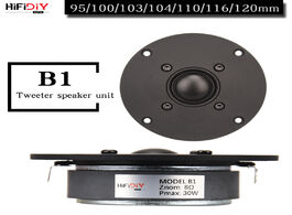 Foto van Elektronica hifidiy live 4 4.5 inch tweeter speaker unit black silk membrane 8ohm 30w atreble loudsp