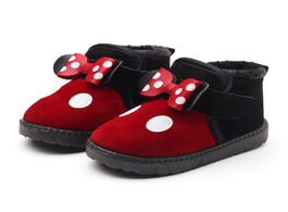 Foto van Baby peuter benodigdheden girls boots toddlers little medium kids snow soft warm thick cotton bow kn