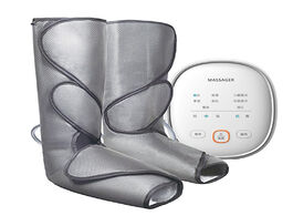 Foto van Schoonheid gezondheid air compression leg foot massager vibration infrared therapy arm waist pneumat