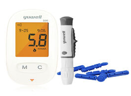 Foto van Schoonheid gezondheid yuwell 580 glucometer with 100pcs tester lancets medical device measuring for 