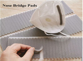 Foto van Schoonheid gezondheid 100pcs microfiber foam protection strip anti fog nose bridge pads cushion mout