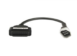 Foto van Auto motor accessoires 6 to 16 pin obd2 connectors diagnostic tools motorcycle obd adapters extensio