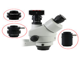 Foto van Gereedschap 0.3x 0.5x c mount lens adapter szmctv 1 2 3 1x for simul focal trinocular stereo microsc