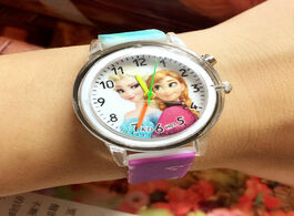 Foto van Horloge kids watches for girls new relojes children fashion cute rubber colorful light source prince