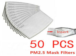 Foto van Baby peuter benodigdheden 50 100pcs adult cover gasket face filter scarf pm2.5 protection activated 