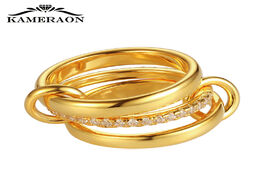 Foto van Sieraden multilayer stack 925 sterling silver women s ring designer rings high quality shiny zircon 