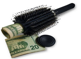 Foto van Beveiliging en bescherming brush safe hair secret stash box hidden storage key hollow comb hide mone