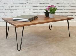 Foto van Meubels 4pcs iron metal table desk legs home accessories for diy handcrafts furniture and sofa leg