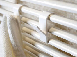 Foto van Huis inrichting universal hook heated towel rack radiator bracket bathroom hanger soft scarf