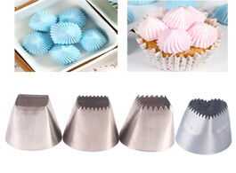 Foto van Huis inrichting 3pcs heart shape big nozzles for cake cream piping tips square icing cookie cupcake 