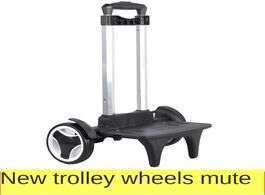 Foto van Huis inrichting b life wheeled trolley hand aluminium alloy lightweight premium luggage cart travel 