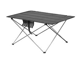 Foto van Meubels portable foldable table camping outdoor furniture computer bed tables picnic 6061 aluminium 