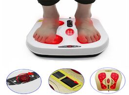 Foto van Schoonheid gezondheid far infrared foot electric massager vibration magnetic therapy timing hyperthe