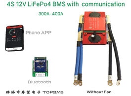 Foto van Elektronica 4s 12v lifepo4 bms 300a 400a with bluetooth phone app rs485 canbus ntc uart used for lto