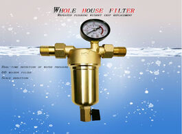Foto van Huishoudelijke apparaten pre filter water filters front purifier 0.5 0.75 inch pure copper body 40 m