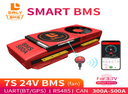 Foto van Elektronica smart bms 7s 24v 300a 400a 500a bluetooth 485 to usb device can ntc uart software li on 