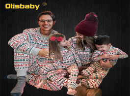 Foto van Baby peuter benodigdheden christmas family pajamas mother father daughter son xmas sleepwear clothin