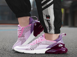 Foto van Schoenen tenis feminino 2020 new fashion brand vulcanized shoes for women mesh sneakers air cushion 